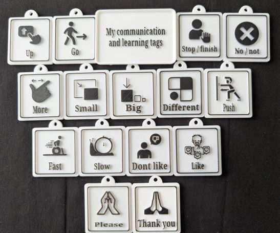 non-verbal and autistic Communication tags set 1