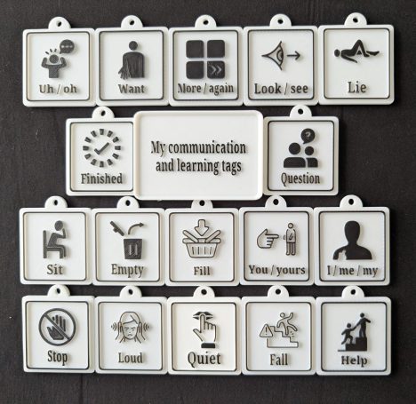 non-verbal and autistic Communication tags set 2